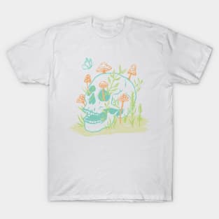 Mushroom skull (light) T-Shirt